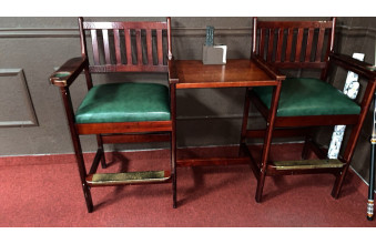 Більярдний подвійний стілець б/в